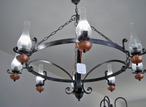 Lampadari Pescara Ferro battuto 01
