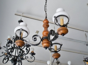 Lampadari Pescara Ferro battuto 07